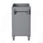 Meuble-lavabo de salle de bain sans lavabo supérieur, armoire de rangement moderne avec 2 tiroirs et un tiroir basculant-112897567