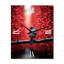 Forest And Red Bird Silent Sentinels - Animals Wall Clock Oversized-99632754