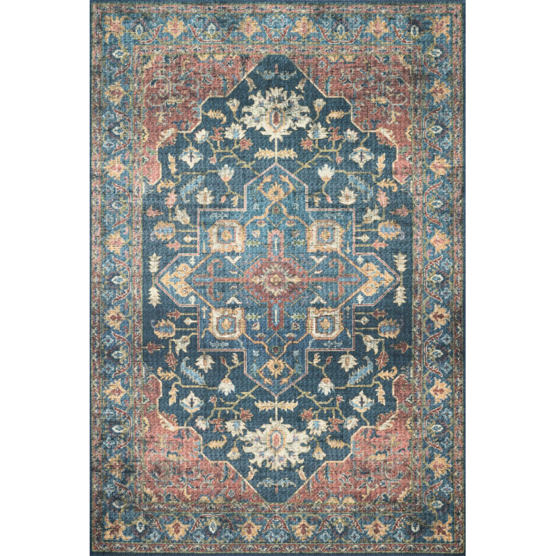 Tapis intérieur / extérieur Safrany, Rectangle 3 pi 11 po x 6 pi 7 po