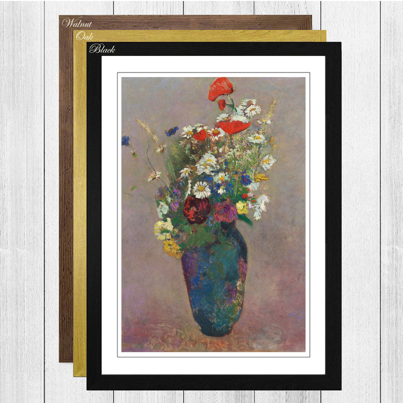 Odilon Redon - Single Picture Frame Painting, Black