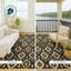 Tapis géométrique Ceajay ACN3069 lavable à la machine pour l'intérieur et l'extérieur-206476184-206476261
