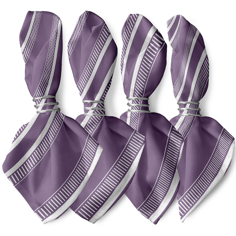 Ensemble de serviettes 4 pièces Evanni Dashing, Mauve