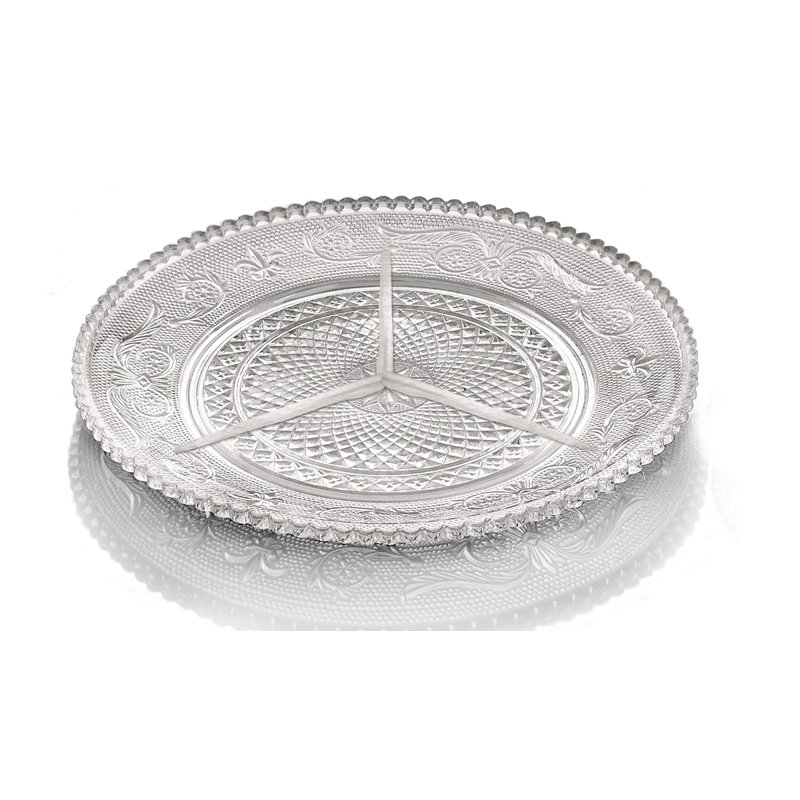 Glass Decorative Plate 1