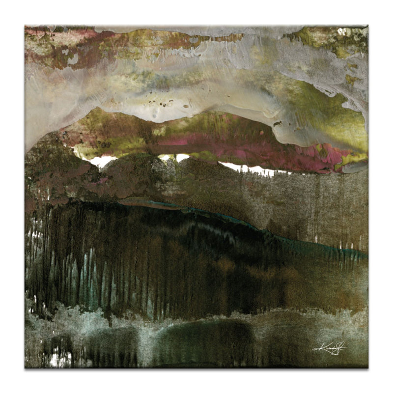 Kathy Morton Stanion - Painting on Canvas, 61cm H x 61cm W, Wrapped Canvas