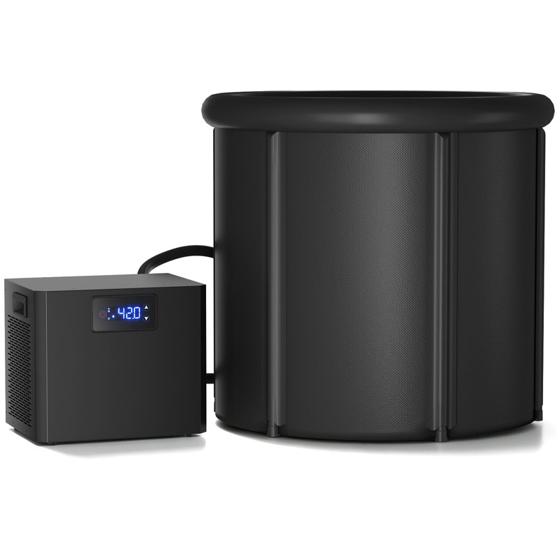 Refroidisseur d'eau pour bain de glace 1/3 HP pour baignoires à eau froide - refroidit 79 gallons avec pompe et tuyaux