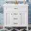 Armoire de meuble-lavabo sur pied 36 po avec lavabo et miroir-114278377