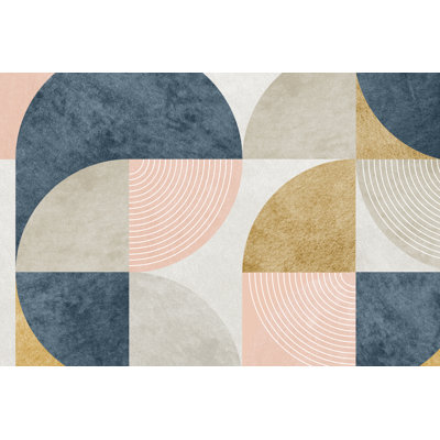 Lysistrate Rectangle Vinyl Area Rug