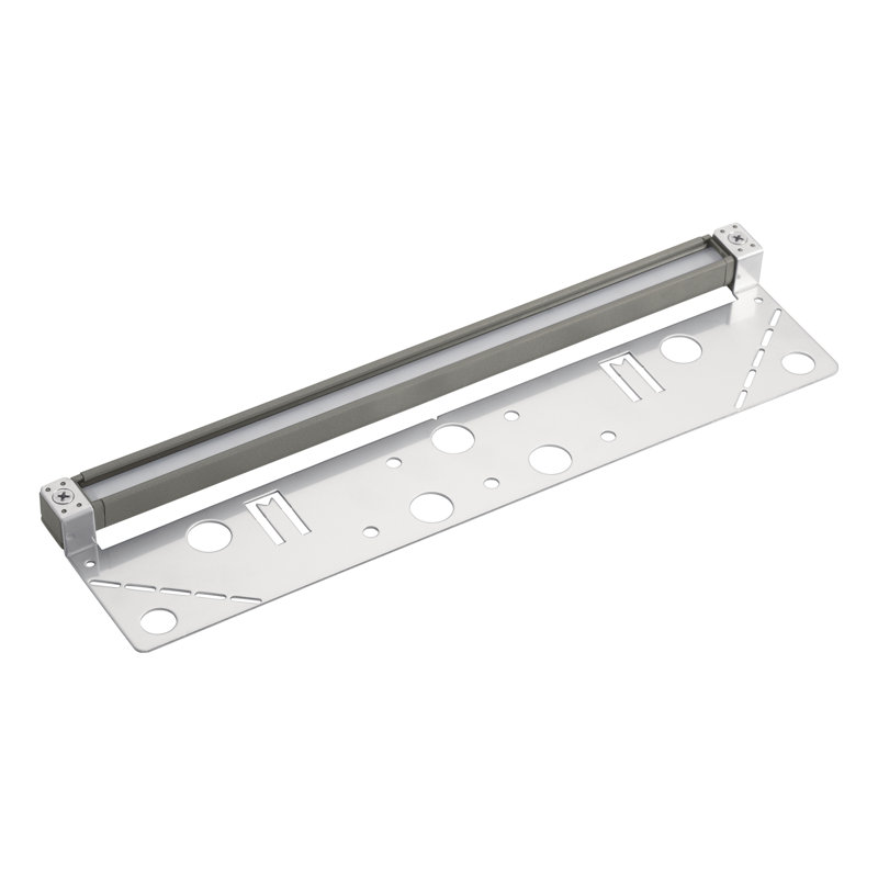 Barre d'éclairage DEL sous l'armoire 12 po, Gris