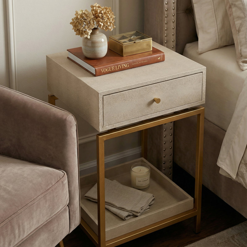 Suzann End Table with Storage