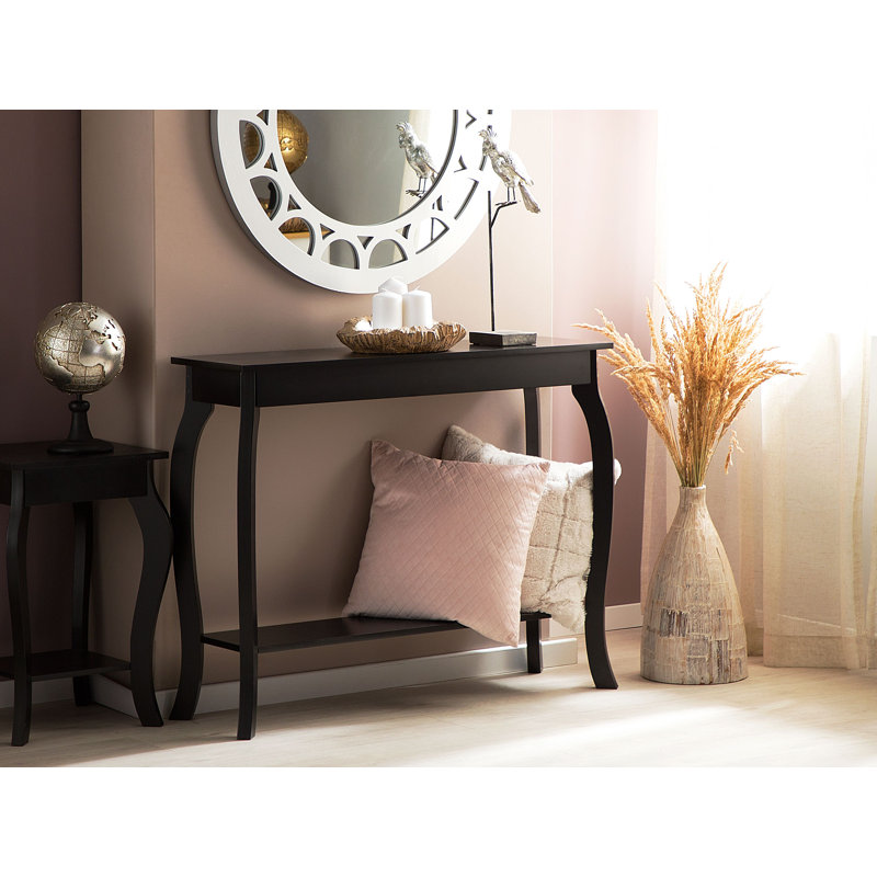 Buehler 100cm Console Table, Black, Black