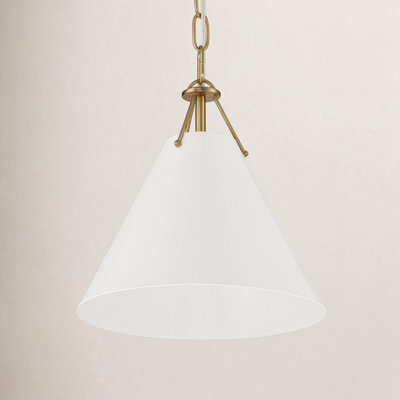 Kinston 1-Light Metal Cone Pendant