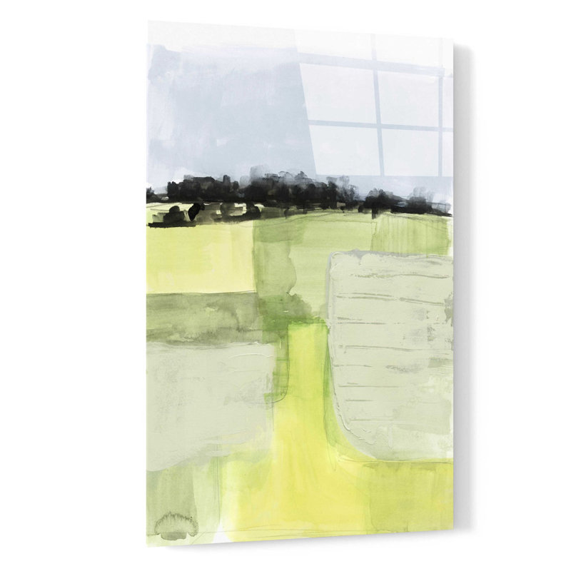 «Pale Vista I» par Victoria Borges, art mural acrylique, H 24 po x l 16 po x P 0,2 po
