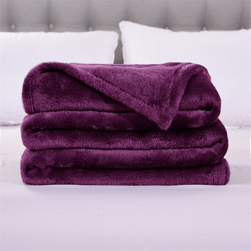 Couverture, Mauve, Très grand