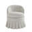 Linen Upholstered Barrel Chair Modern Dining Chair-532049097