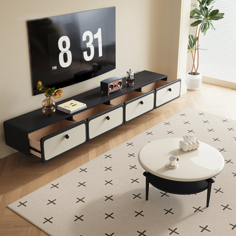 Ensemble de meuble télé et table basse Retro