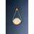 Blaina Wall Sconce in Aged Brass
