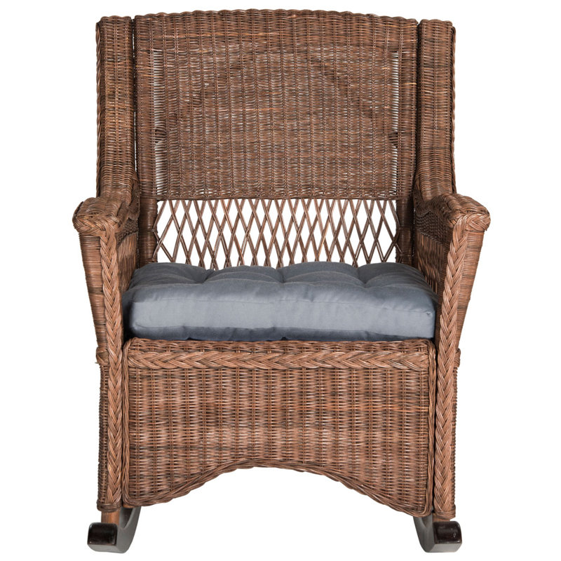 Chaise berçante Morant, Brun