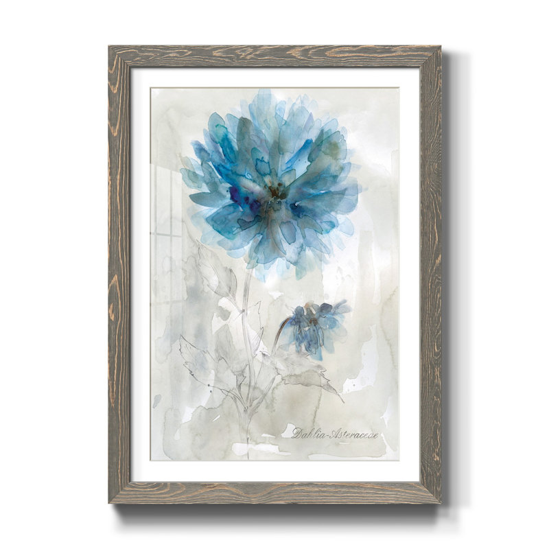 " Soft Peonies II ", Grey, 37.5" H x 27.5" W x 1" D