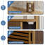 Armoire en bambou, autoportante, convenant au salon, à la cuisine et à la chambre à coucher, noyer
