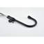 Robinet de cuisine professionnel en acier inoxydable noir mat