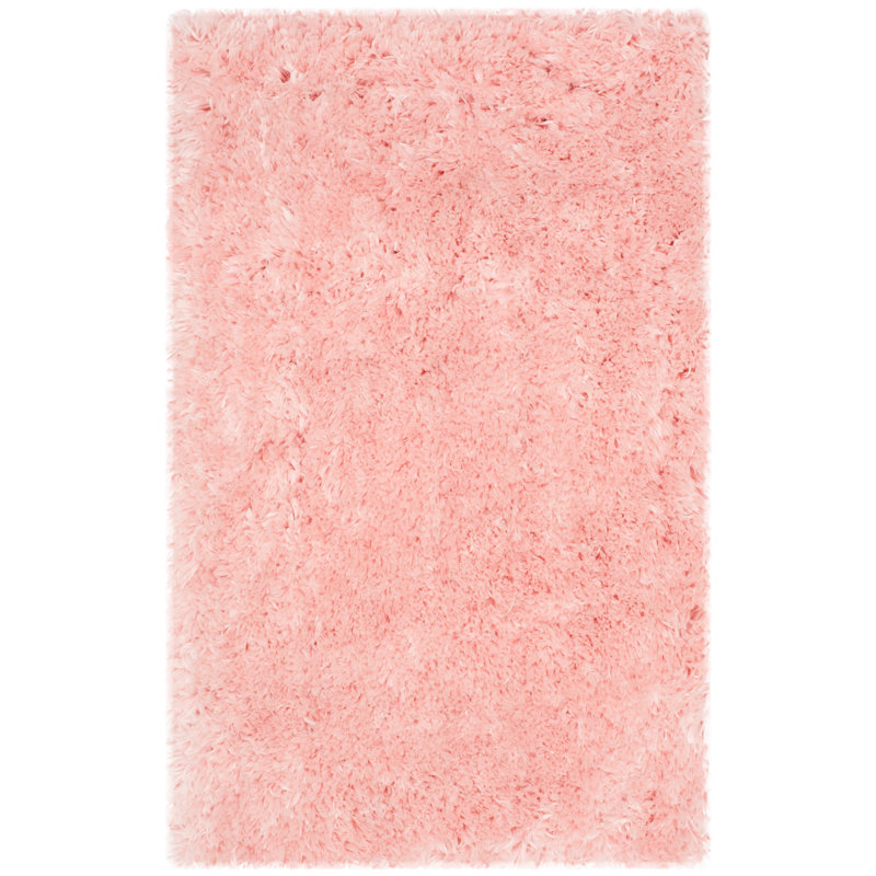 Gentas Shag Hand Tufted Performance Solid Color Rug, Rectangle 2'3" x 3'9" 