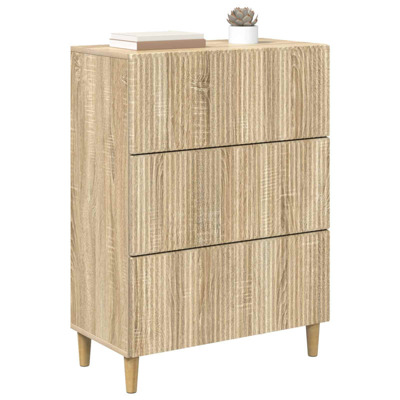 Accent Chest, 90cm H x 66cm W x 34.5cm D, Sonoma Oak