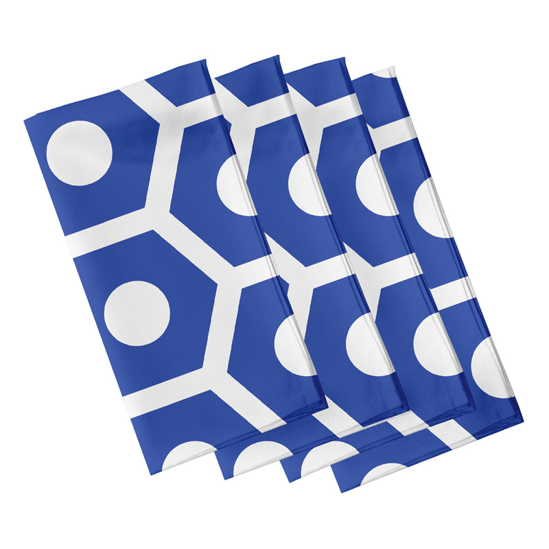Serviette Alyrica, L 18 po x L 18 po, Bleu