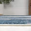 Tapis bleu marine / blanc Marusya-1305468449