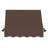 Awntech Charleston Acrylic Fabric Awning with Iron Scroll Arms-111684932-111684940