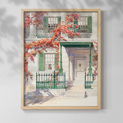 «Vintage Landscape LXII» sur papier