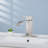 Single Handle Single Hole Bathroom Faucet With Deckplate And Waterfall Spout ( 1 Pack )-111845731
