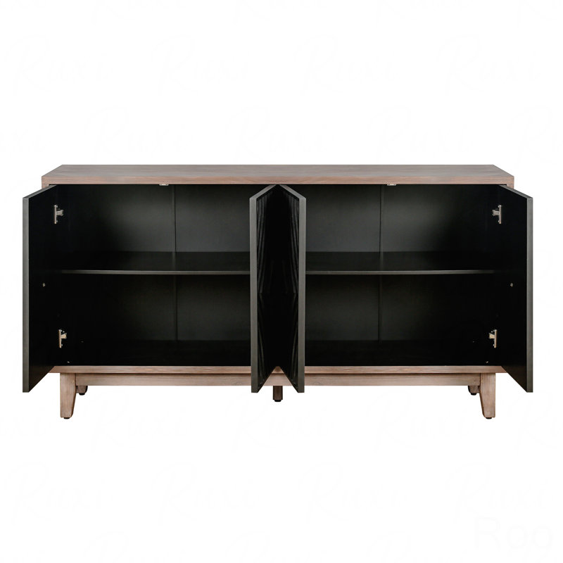 Buffet Mid Mid Century, Noir