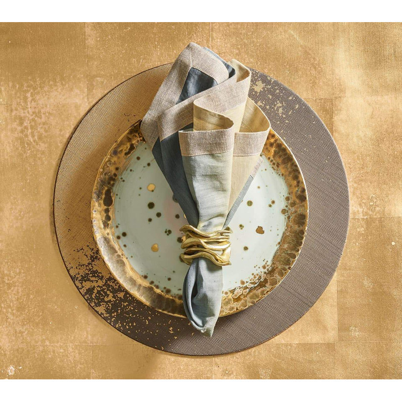 Flux Napkin Ring, Gold