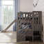 Lit superposé simple en bois massif Kincer-910632723