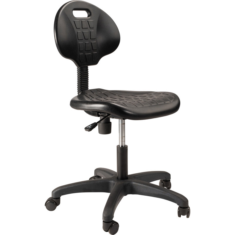 Tabouret industriel à hauteur ajustable, 16 po à 21 po