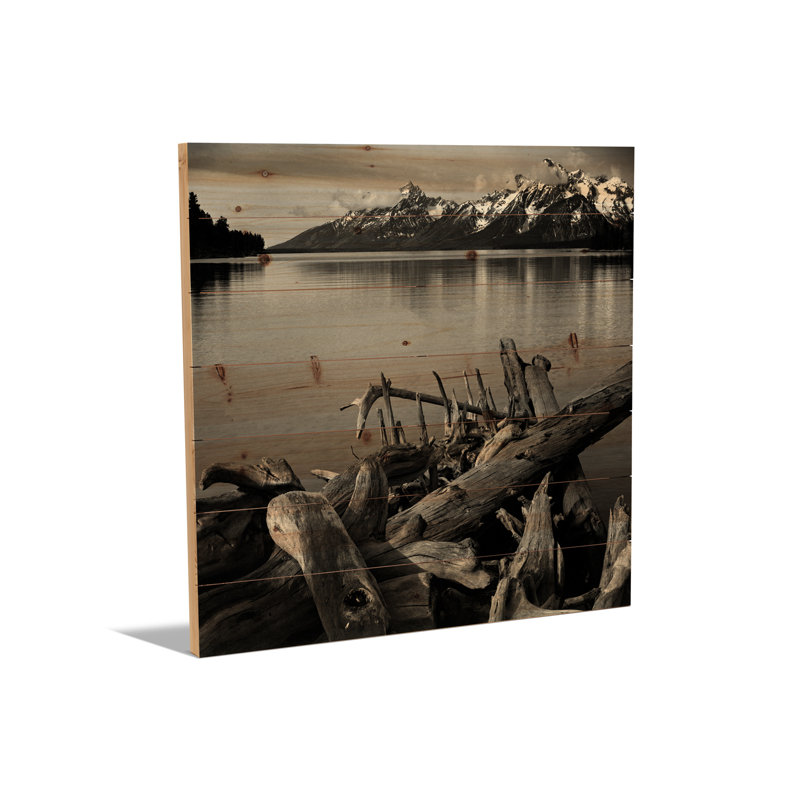 Reproduction d'art en bois sur bois - Sans titre par Ansel Adams