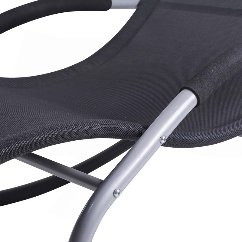 Chaise berçante inclinable avec fauteuil détachable Zero Gravity