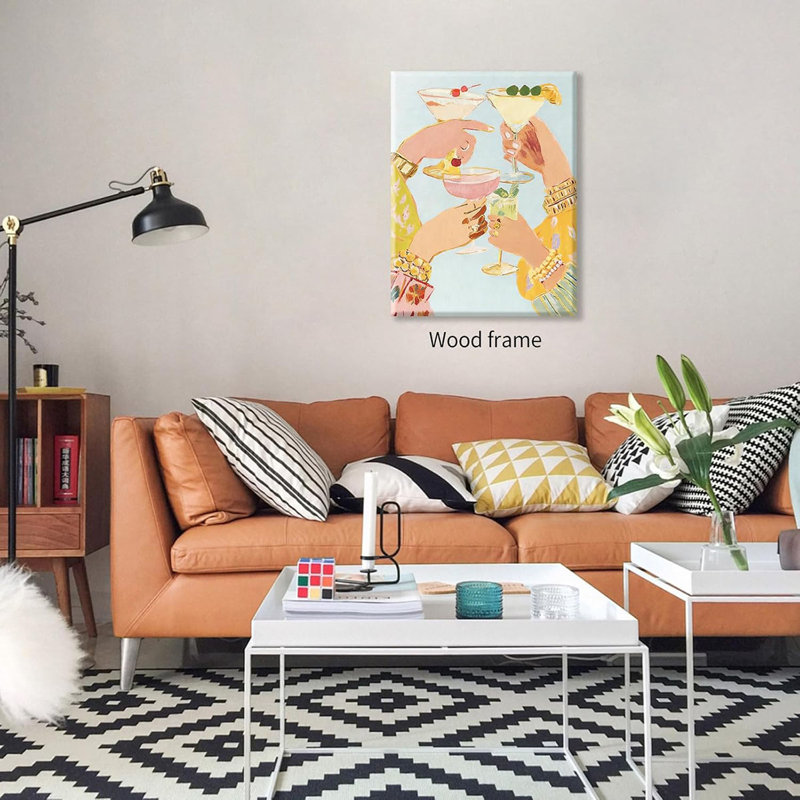 1 Piece Wrapped Canvas Wall Art
