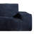 Boneless No Assembly Needed Modular Deep Seat Silver Lurex Fabric Compression Packed 2-piece Sectional Sofa-1602127767-1602127765