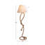 Lampe sur pied traditionnelle 63 po Highland