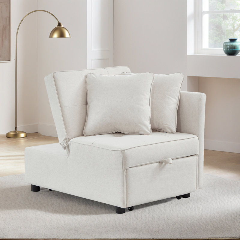 Fauteuil convertible 4 en 1, Gris