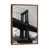 Classic Brown Wood Framed