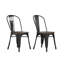 41.91cm H Slat Back Stacking Side Chair-623164405