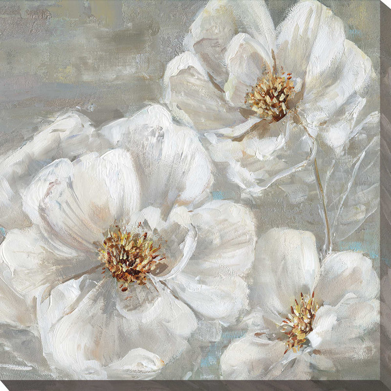 «Summer Solstice II» par Sally Swatland, Toile tendue, H 24 po x l 24 po x P 1,5 po