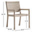 Marco Outdoor Teak Dining Armchair