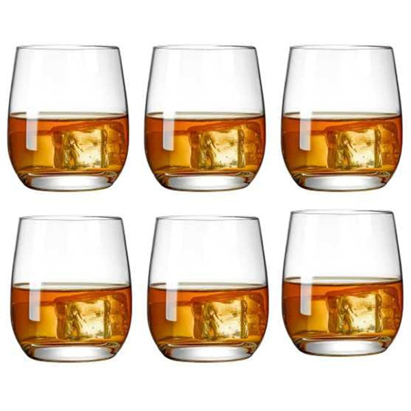 TABLE 12 15.50oz. Crystal Drinking Glass Set | Wayfair