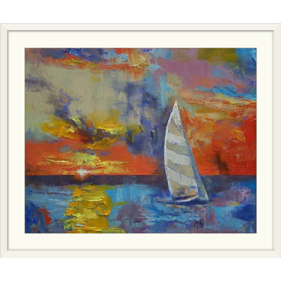 «Genesee Sailboat» par Michael Creese, reproduction d'art