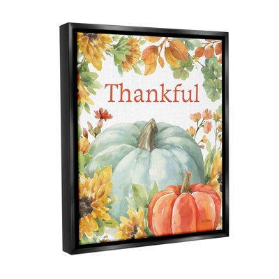 " Thankful With Fall Harvest " by Leslie Trimbach