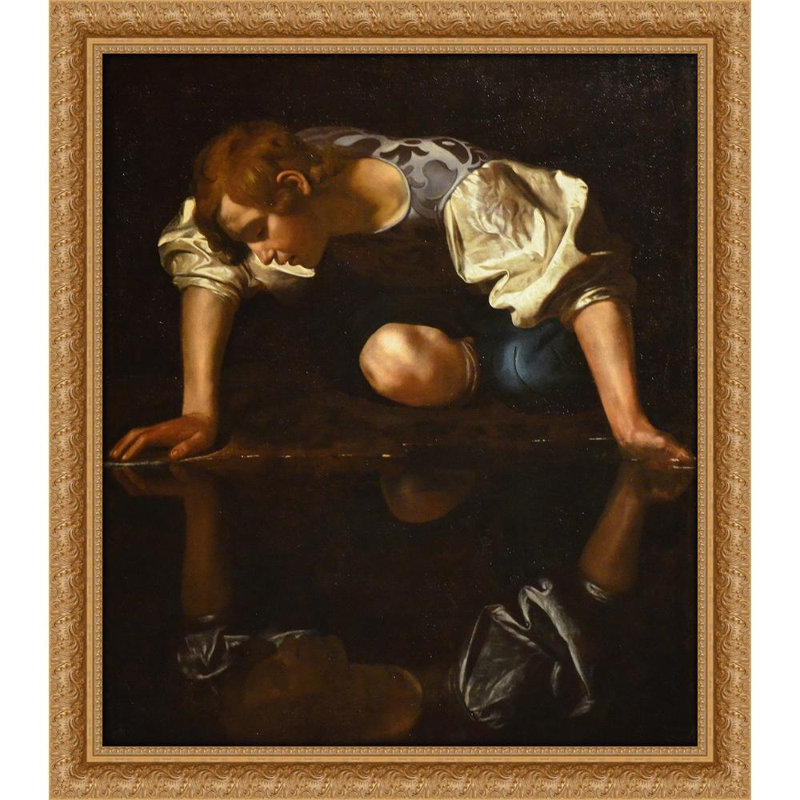Narcisse (1597 - 1599), H 32 po x l 20 po
