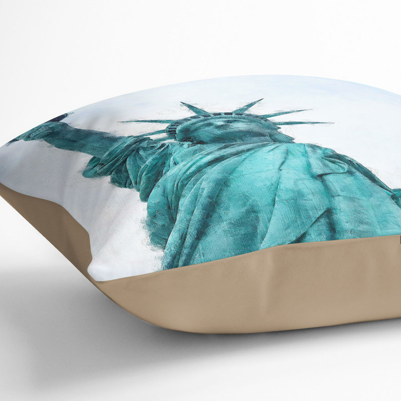 Square Throw Cushion, Stone, 40cm H x 40cm W x 15cm D